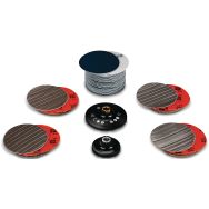 Set acier inoxydable pour préparation polissage de surface