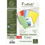 Set de 100 Chemises Forever 100% recyclé