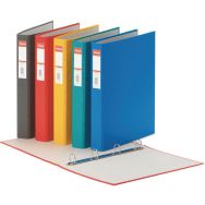 Set de 10 Classeur 4 anneaux Rainbow dos 35mm assortis