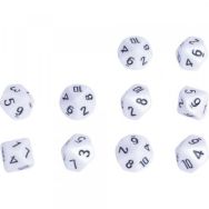 Set de 10 dés à 10 faces