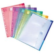 Set de 12 Enveloppes A4 perforées COLOR T-Collection