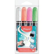 Set de 12 Marqueur effaçable multi-surfaces, en étui PVC de 4