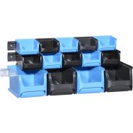 Set de 4 Jeu de 14 bacs avec rail mural ProfiPlus Set 1+2+3/17