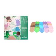 Set de 50 cœurs adhésifs sensoriels, 5 coloris