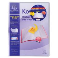 Set de 60 Protège-cahier 240x320 Translucide incolore