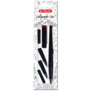 Set de 6 Kit de calligraphie, 5 pièces, noir