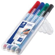 Set de 6 Marqueur correctable 305M Lumocolor, étui de 4