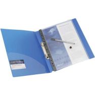 Set de 6 Pochette à document avec perforation A4 transparent