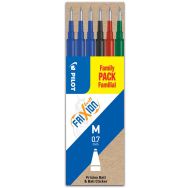 Set de 6 Recharges Frixion 0,7mm couleurs assorties