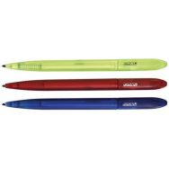 Set de 6 Stylo à bille Frosted, couleur de tracé: bleu (x3 assortis)