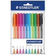 Set de 6 Stylo à bille ball 432, M, sachet plastique de 10