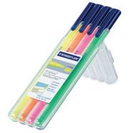 Set de 6 Surligneur Triplus textsurfer, étui de 4