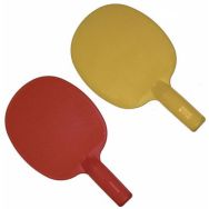 Set de 6 raquettes ping-pong plastique