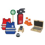 Set de jeu de role ''Pompiers - Police''-Beleduc