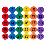 Set de marquage de 30 pièces numérotées