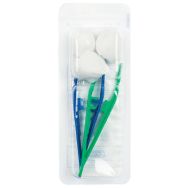 Set de soin, petit pansement avec tampons-Euromedis
