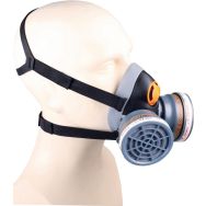 Set demi-masque M6400 avec 2 galettes A2P2 M6400 MARS KIT