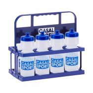 Set porte-bidons bottle crate pro casalsport 8 bidons+panier