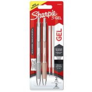 Sharpie stylo gel, pointe moyenne noire stylos et recharges