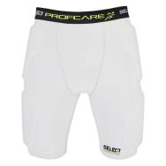 Short de compression blanc avec pads - Select