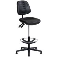 Siège Airplus ergonomique assise haute sur patins polyamide