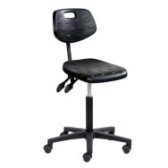 Siège Ergodyn bas embase polyamide sur roulettes