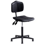 Siège Ergosoft embase polyamide assise basse sur patins