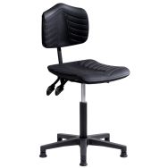 Siège Ergosoft embase polyamide assise moyenne sur patins