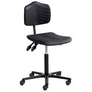 Siège Ergosoft ergonomique aluminium réglage bas roulettes