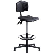 Siège Ergosoft ergonomique polyamide patins et repose-pieds
