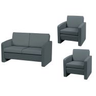 Siège Khéops Pack 1 2 faut+1canapé Urban Cendre