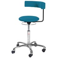 Siège Saturne base alu - bleu