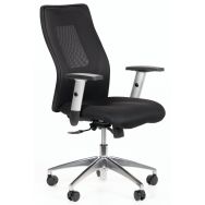Siège bureau dossier moyen Penelope - Piètement Gris - Manutan Expert