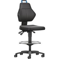 Siège d'atelier - Haut à roulettes autobloquantes - Manutan