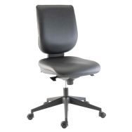 Siège d'atelier bas ergonomique sur roulettes