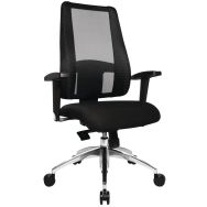 Siège de bureau Lady Sitness Deluxe - Piétement Aluminium
