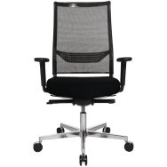 Siège de bureau New Aluart Noir