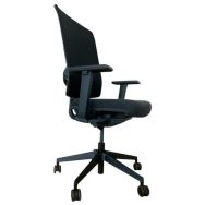 Siège de bureau Noir reconditionné