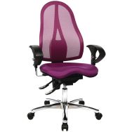Siège de bureau ergonomique Sitness 15, Coloris : Violet