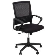 Siège de bureau noir Héra