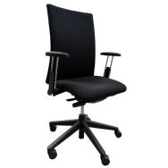 Siège de bureau reconditionné - Noir