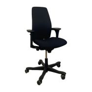 Siège de bureau reconditionné noir - ergonomique KINNARPS