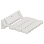 Siege de douche Relevable Biska Blanc