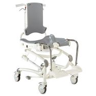 Siège roulant modulable électrique pour la toilette et la douche - Heron