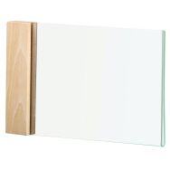 Signalétique drapeau Natura bois format A5 horizontal