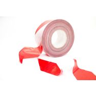 Signalisation-76,2mmx500m-Rouge/blanc