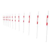 Slalom : 12 piquets 1.50 m en acier
