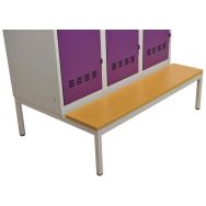 Socle-banc pour vestiaire Vinco