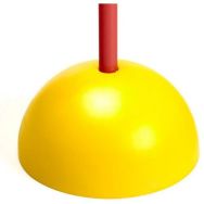 Socle lesté 1,6 kg et renforcé pour jalons de Ø 25 mm