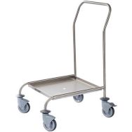 Socle rouleur pour casiers de lavage